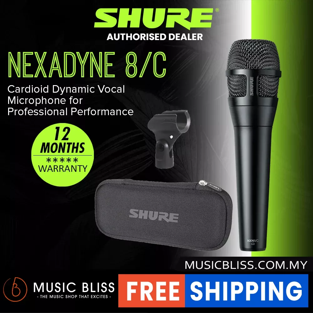Shure NXN8/C Nexadyne 8/C Dynamic Vocal Microphone