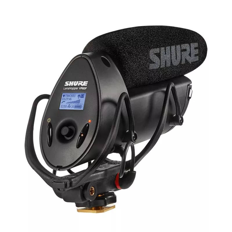 Shure VP83F LensHopper Camera-Mount Shotgun Microphone