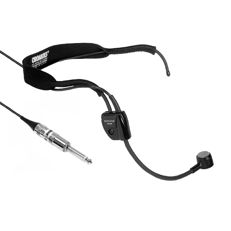 Shure WH20-QTR Headworn Dynamic Microphone with 1/4″ Connector