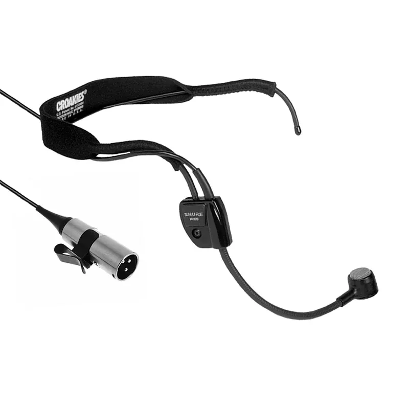Shure WH20-XLR Headworn Dynamic Microphone with 3-Pin XLR