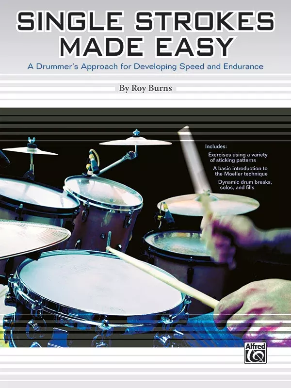 Single Strokes Made Easy: Drumset Book