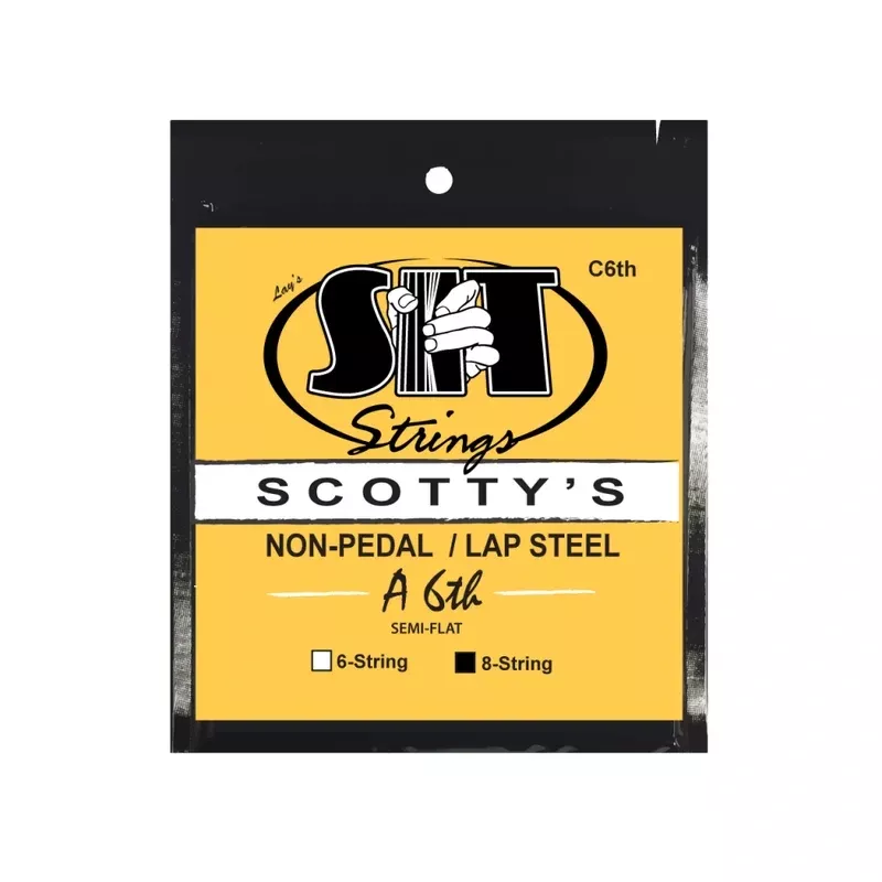 SIT Scotty’s Lap Steel A6TH Semi-Flat 8-String Set