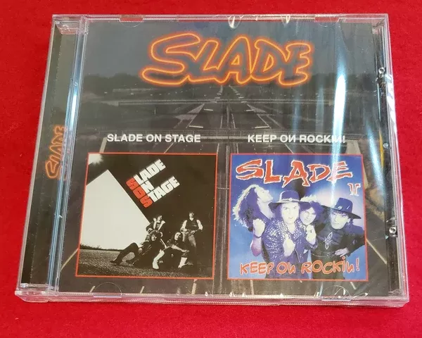 Slade – Slade On Stage + Keep On Rockin! – Russian Import – 2 on 1 CD