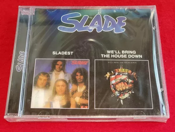 Slade - Sladest + We'll Bring The House Down - Russian Import - 2 on 1 CD