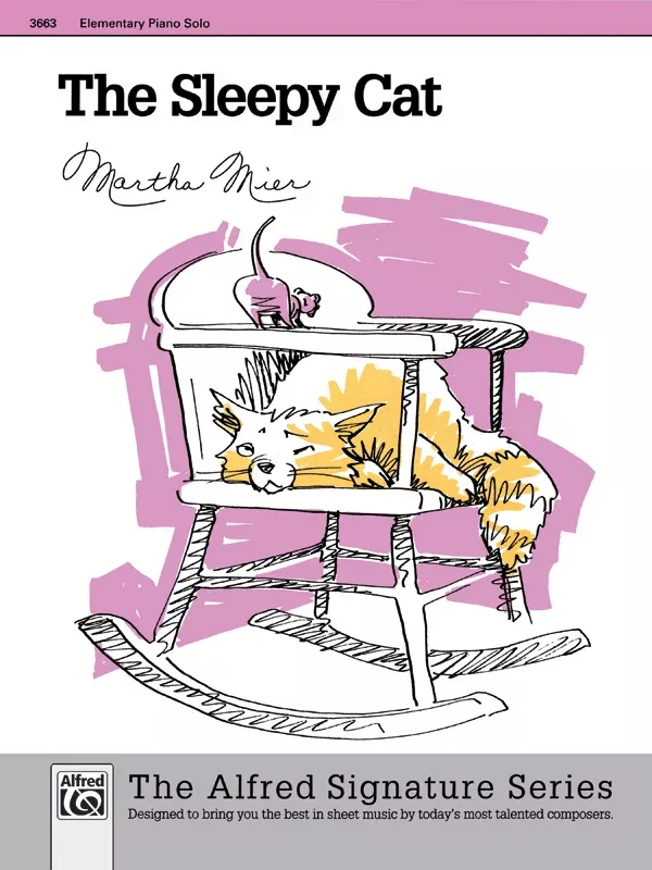 The Sleepy Cat: Piano Sheet