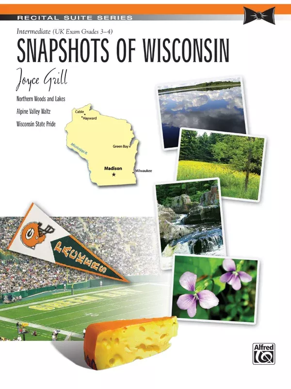 Snapshots of Wisconsin: Piano Sheet