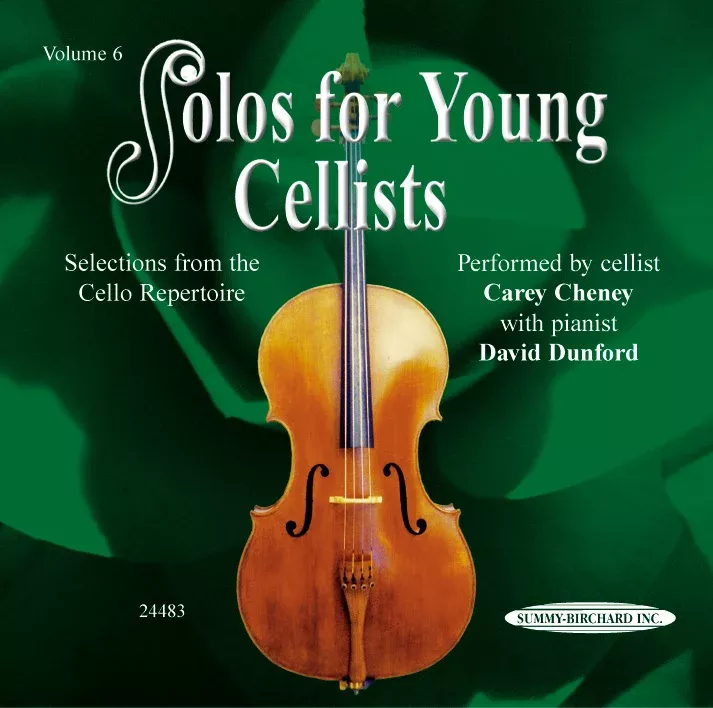 Solos for Young Cellists CD, Volume 6: Cello CD