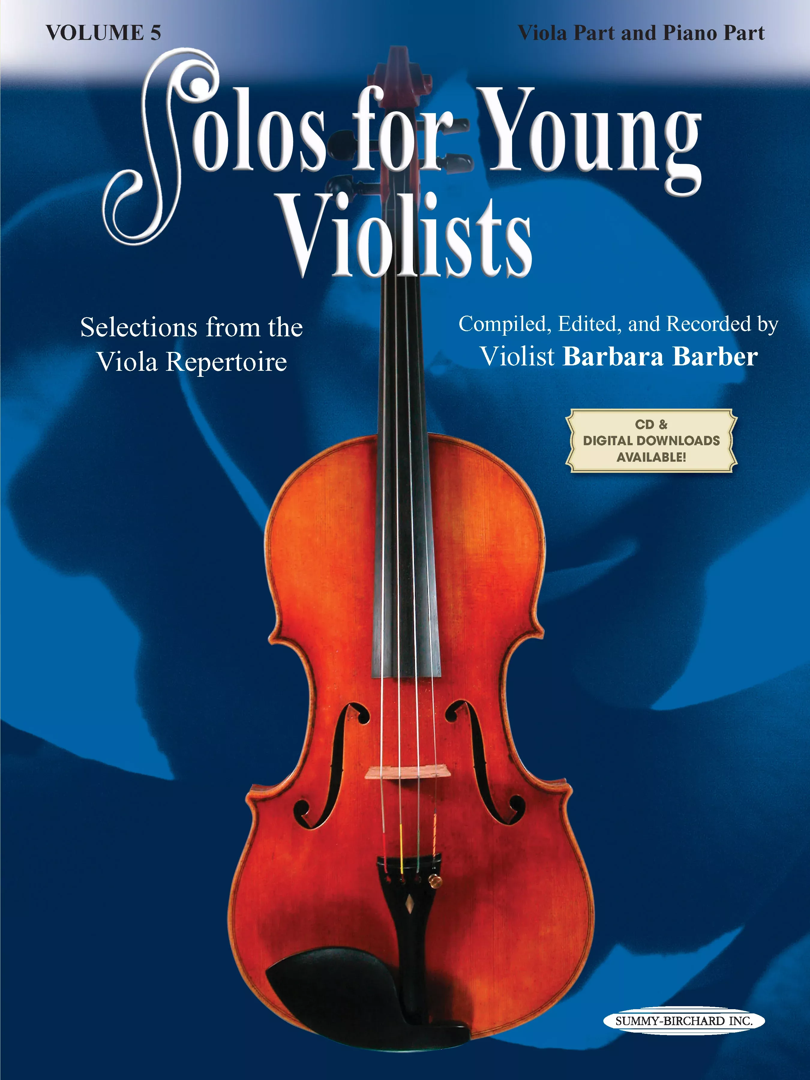 Solos for Young Violists Viola Part and Piano Acc., Volume 5: Viola Book