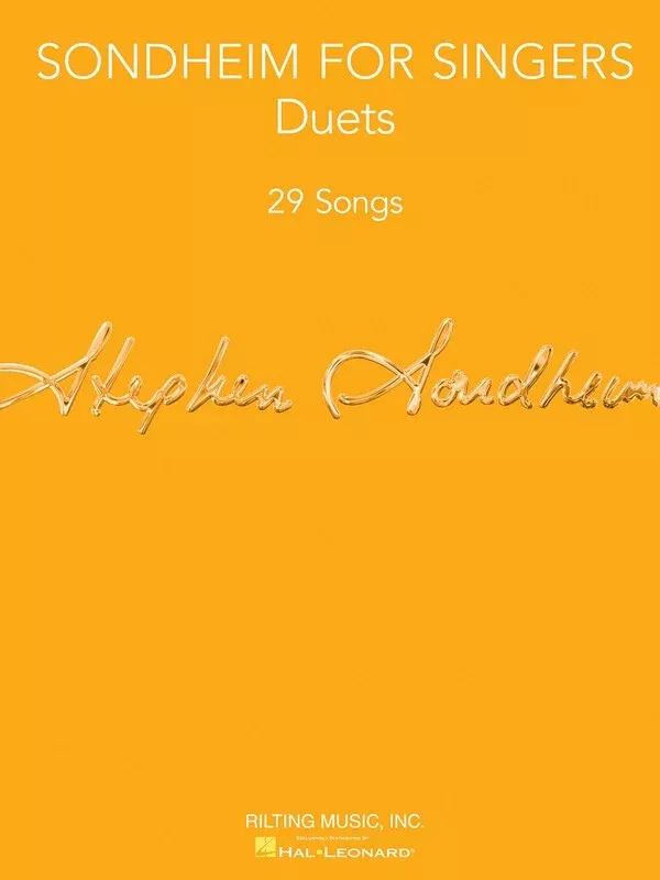 SONDHEIM FOR SINGERS DUETS
