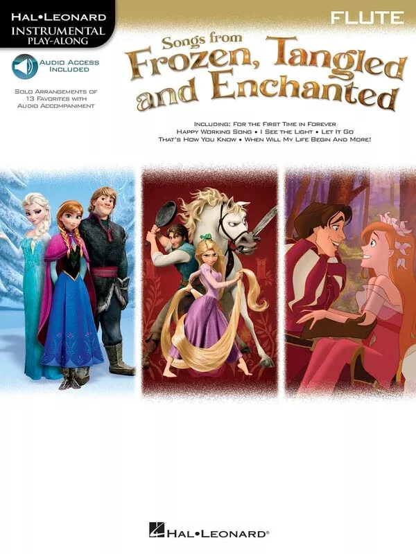 SONGS FROM FROZEN TANGLED & ENCHANTED FLUTE OLA