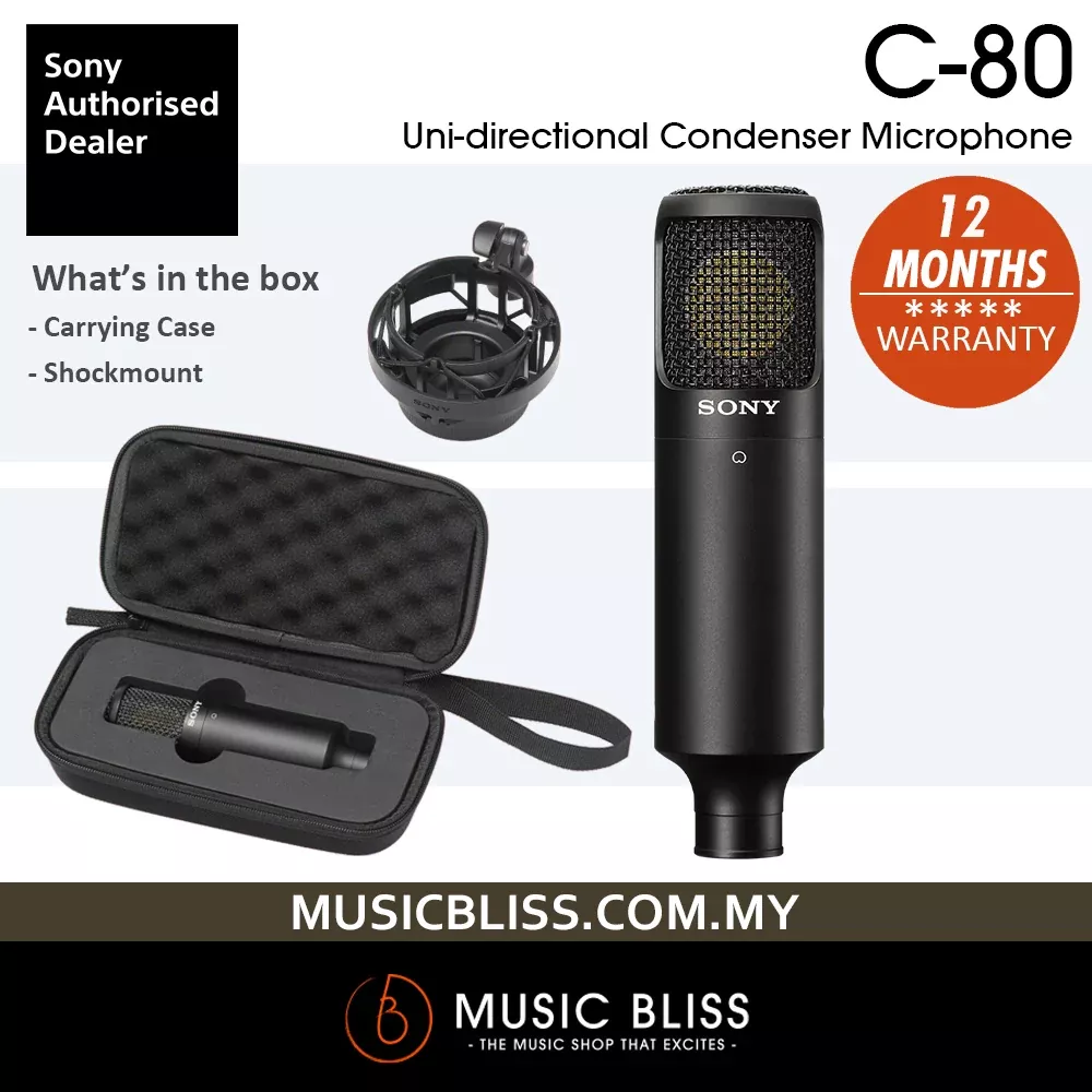 Sony C-80 XLR Condenser Microphone