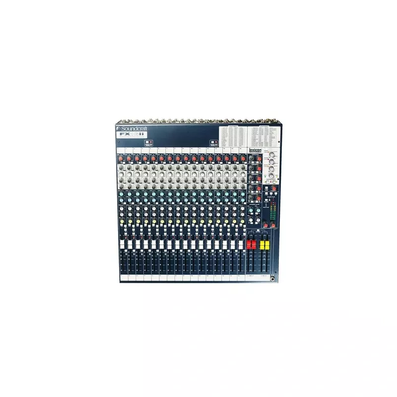 Soundcraft 16-Channel Mixer with Lexicon Effects Processor FX16II