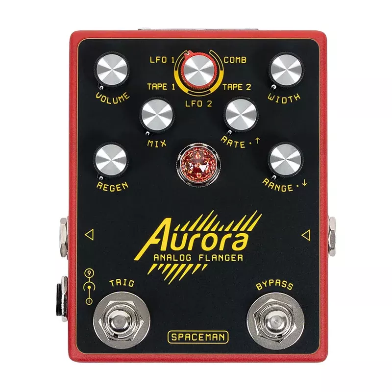 Spaceman Effects Aurora - Analog Flanger (Red)