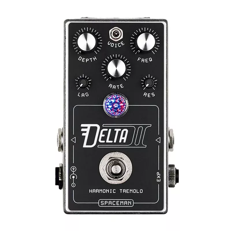 Spaceman Effects Delta II - Harmonic Tremolo (Black)