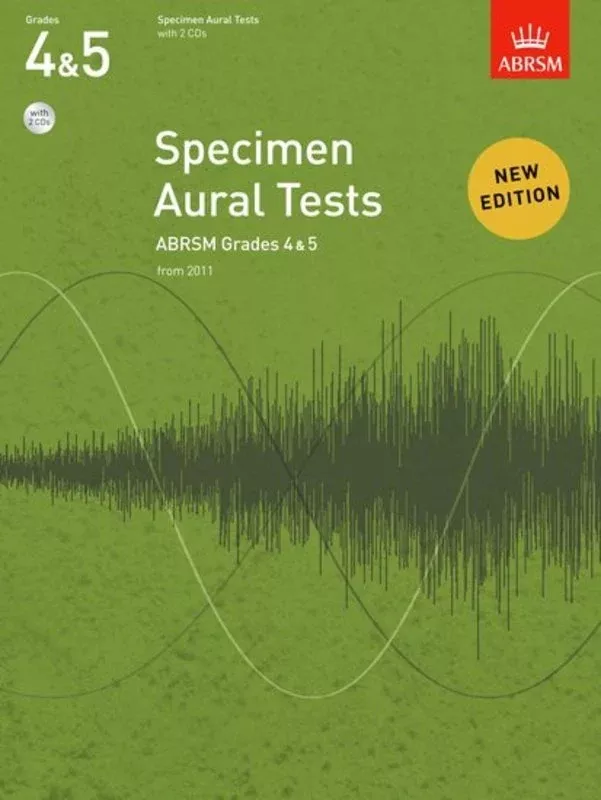 Specimen Aural Tests Grades 4 & 5 with 2 CDs
