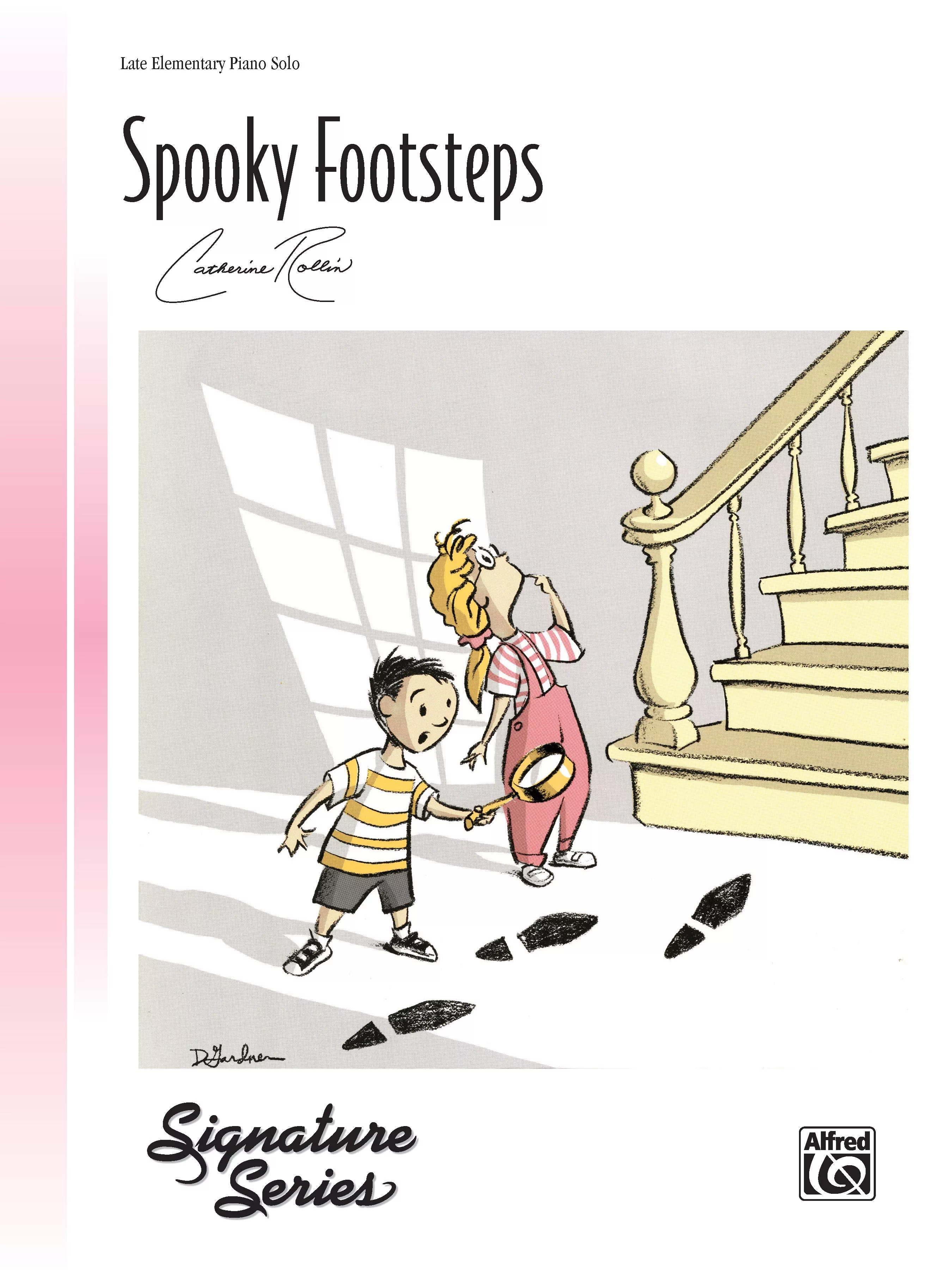 Spooky Footsteps: Piano Sheet