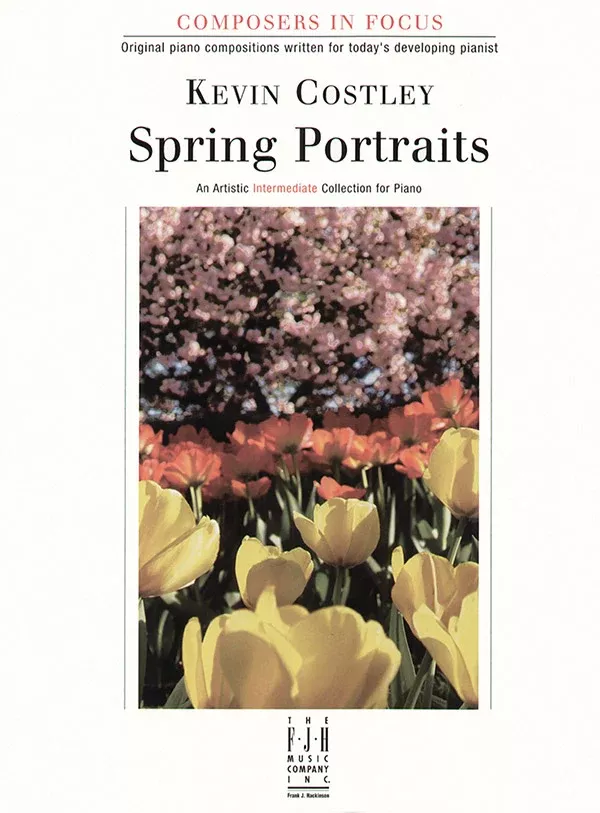 Spring Portraits: Intermediate Piano Book