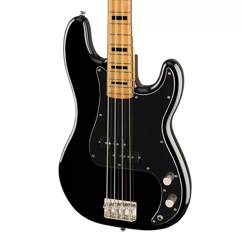 Squier Classic Vibe ’70s Precision Bass – Black with Maple Fingerboard