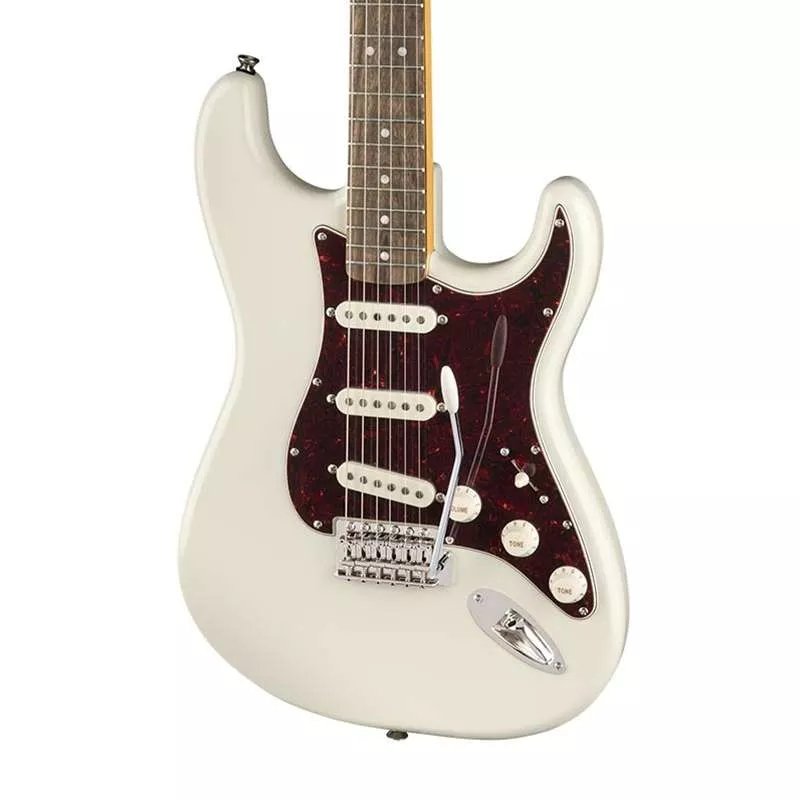 Squier Classic Vibe ’70s Stratocaster – Olympic White with Laurel Fingerboard