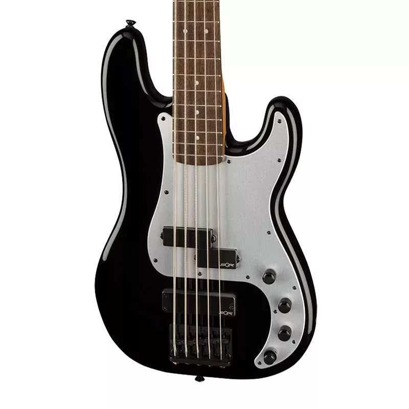 Squier Contemporary Active Precision Bass PH V – Black with Laurel Fingerboard