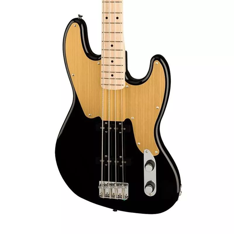 Squier Paranormal Jazz Bass ’54 – Black with Maple Fingerboard