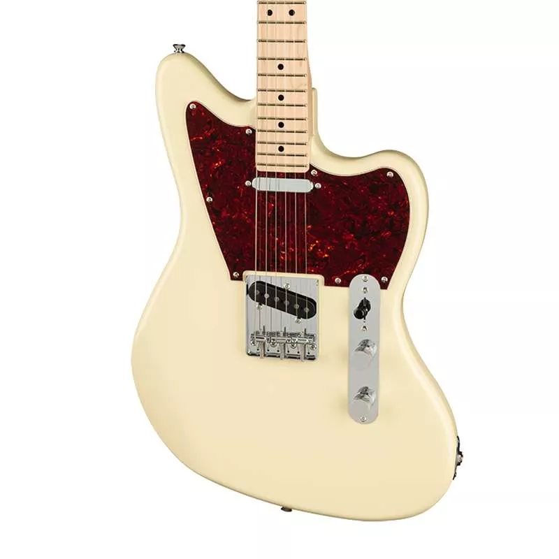 Squier Paranormal Offset Telecaster – Olympic White with Maple Fingerboard