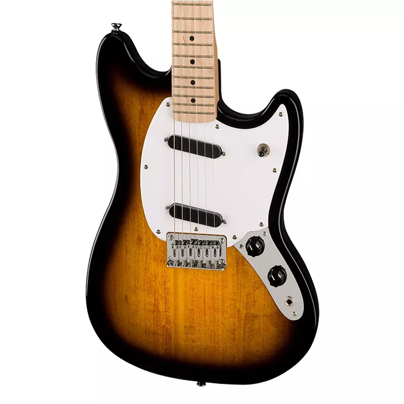 Squier Sonic Mustang – 2-Color Sunburst with Maple Fingerboard