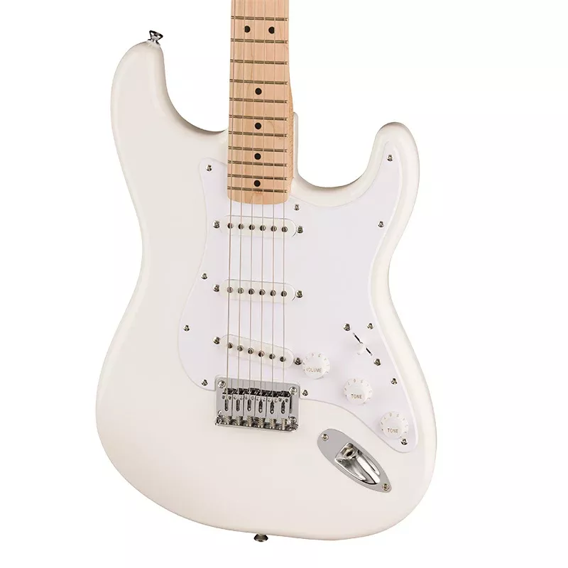 Squier Sonic Stratocaster HT – Arctic White withMaple Fingerboard