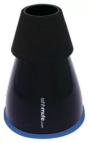 sshhmute Baritone Horn Practice Mute - Lightweight ABS Practice Mute (4509)