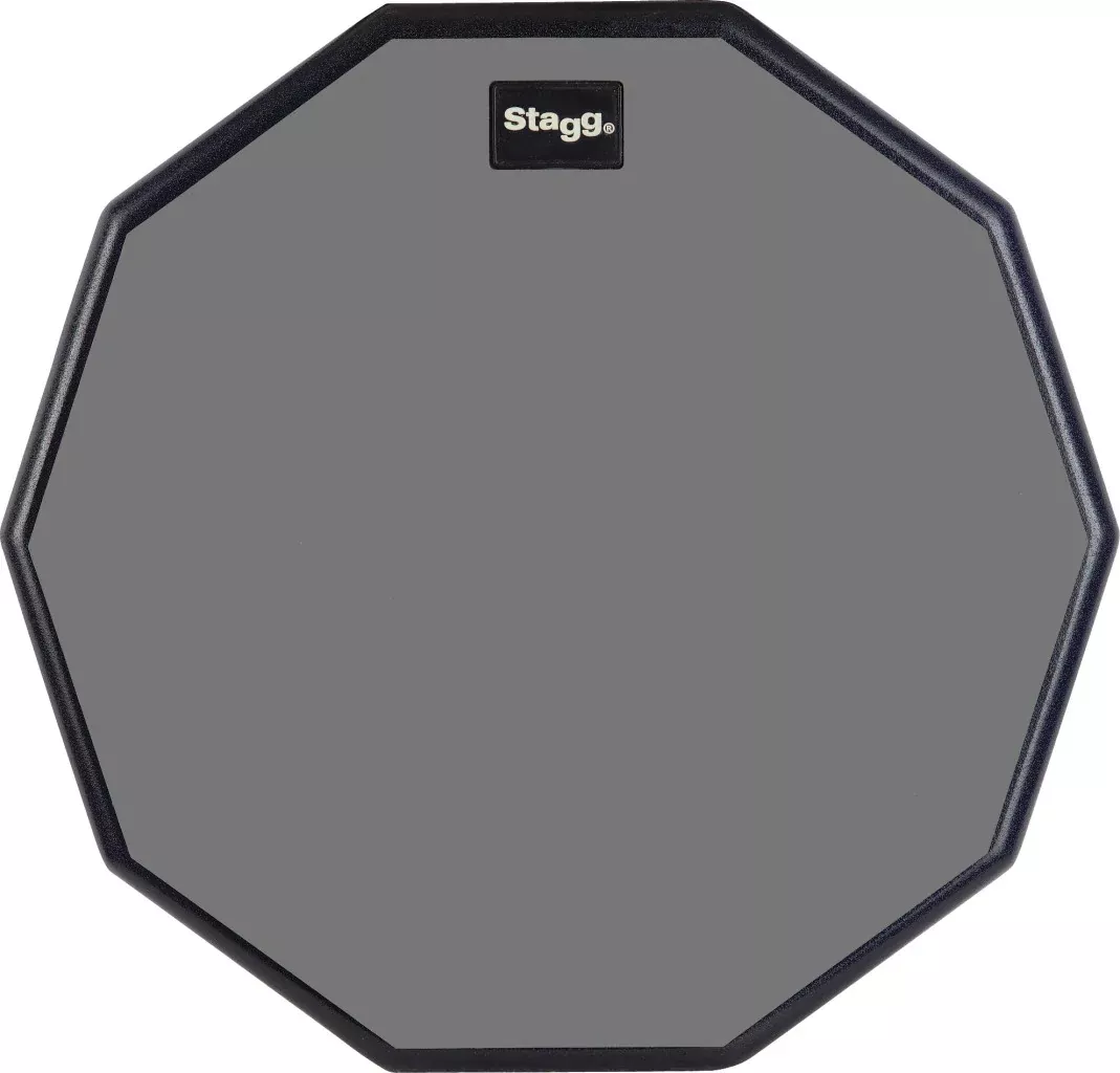 Stagg 12″ PRACTICE PAD, 10-SIDED TYPE