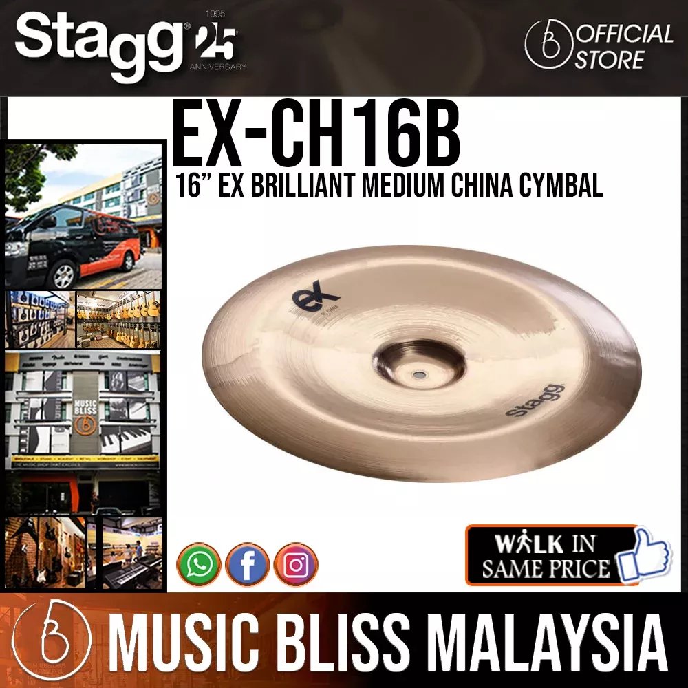 Stagg EX-CH16B 16” EX Brilliant Medium China Cymbal