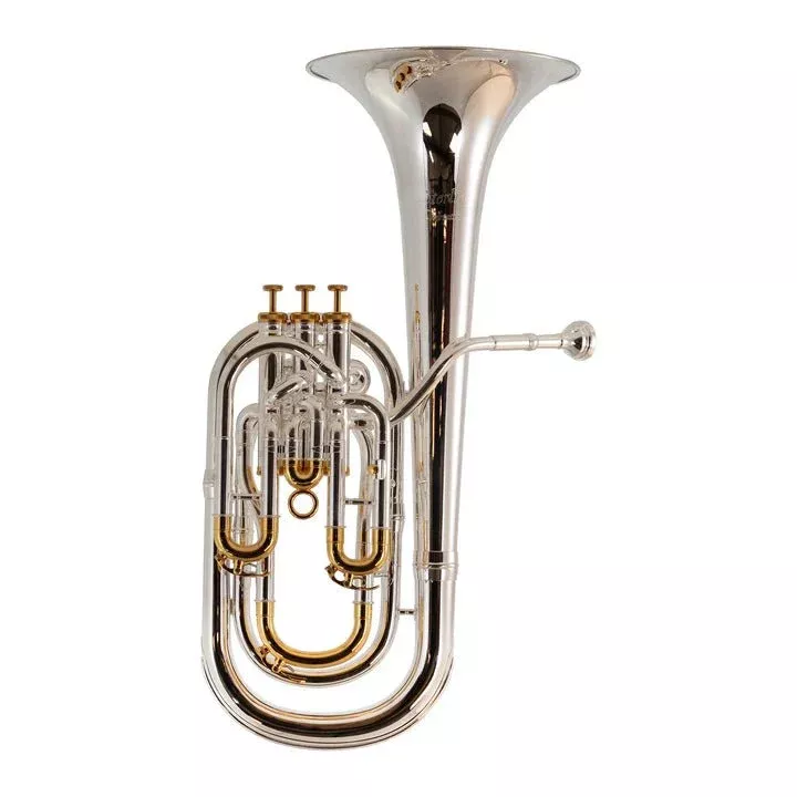 Sterling Virtuoso Bb Baritone Horn – Silver Plate with Case