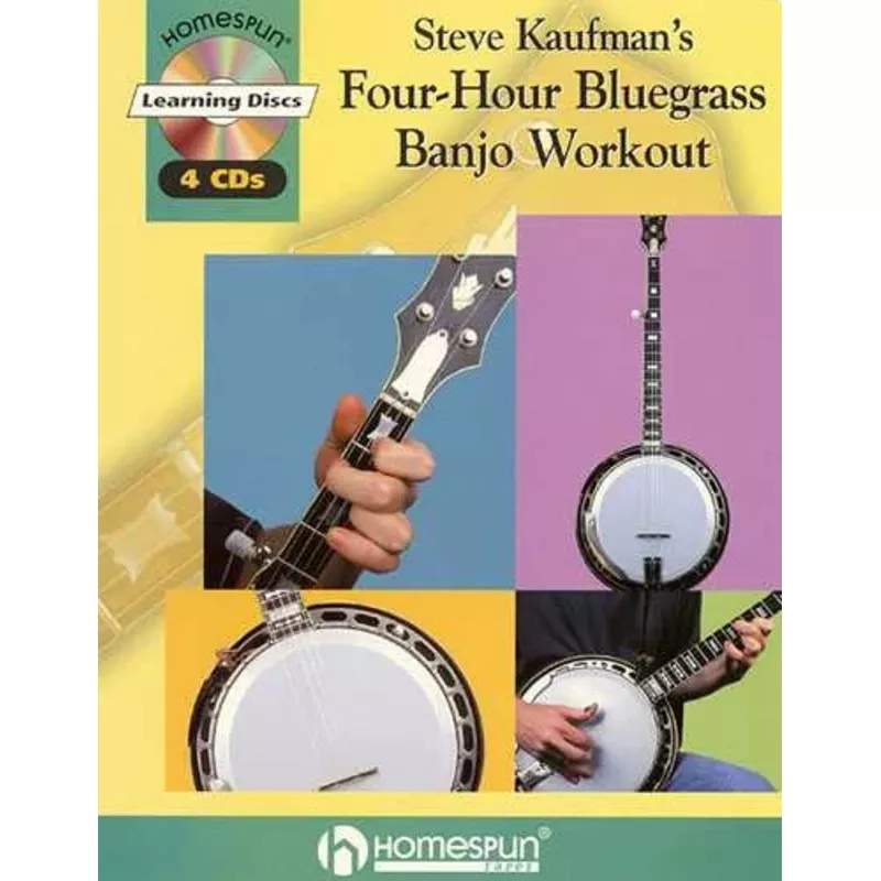 Steve Kaufman’s Four-Hour Bluegrass Banjo Workout