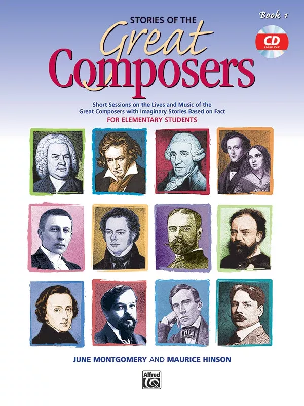 Stories of the Great Composers, Book 1: Piano Book & CD