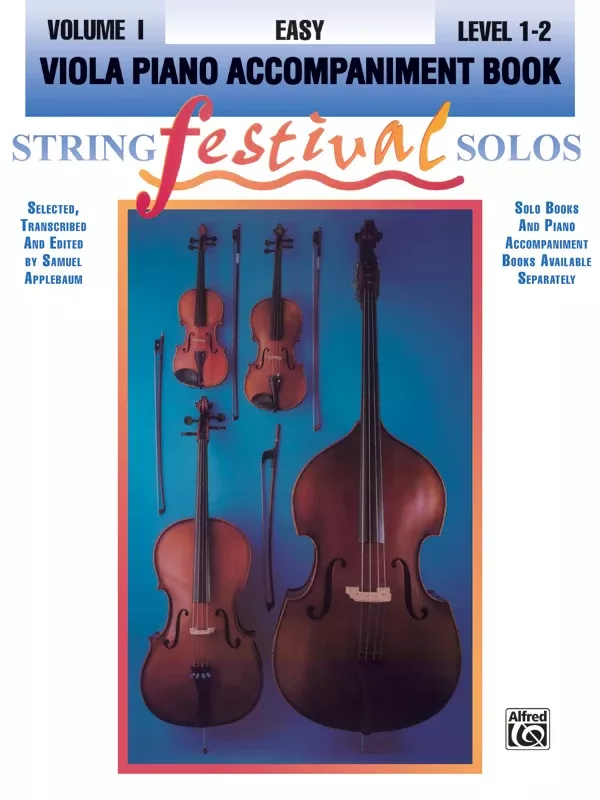 String Festival Solos, Volume I: Viola Piano Acc.
