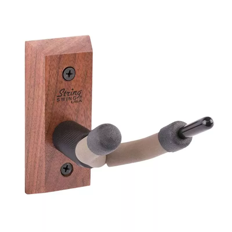 String Swing Wall Mount Violin Hanger – Black Walnut