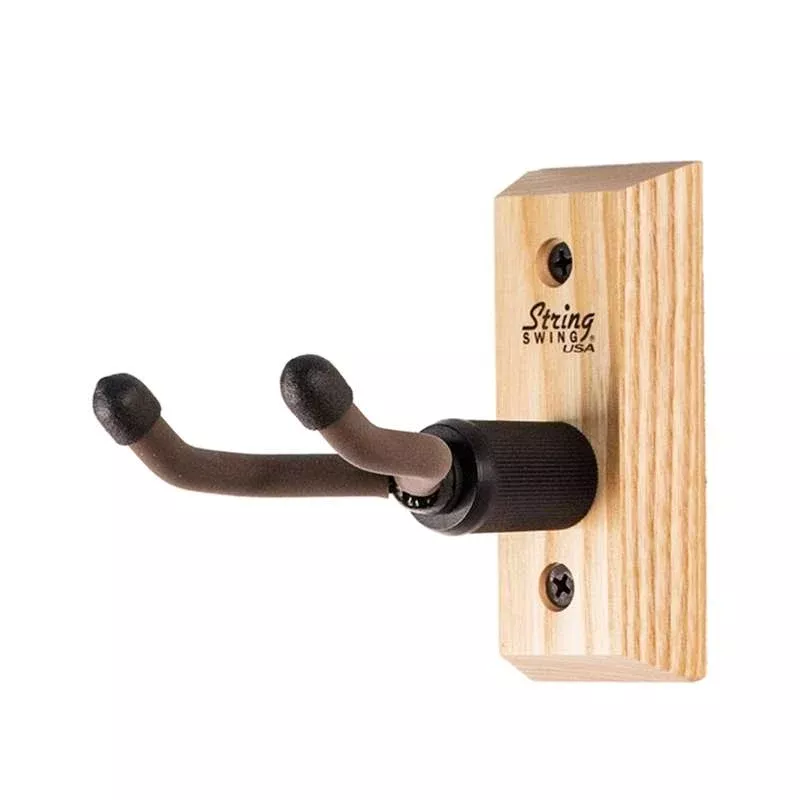 String Swting CC01UK-A Wall Mount Ukulele & Mandolin Hanger – Ash