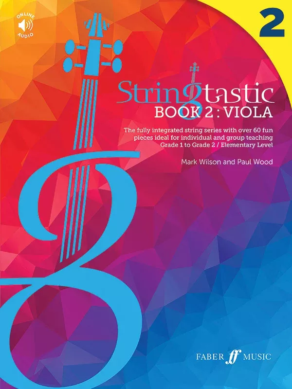 Stringtastic Book 2: Viola: Viola Book & Online Audio