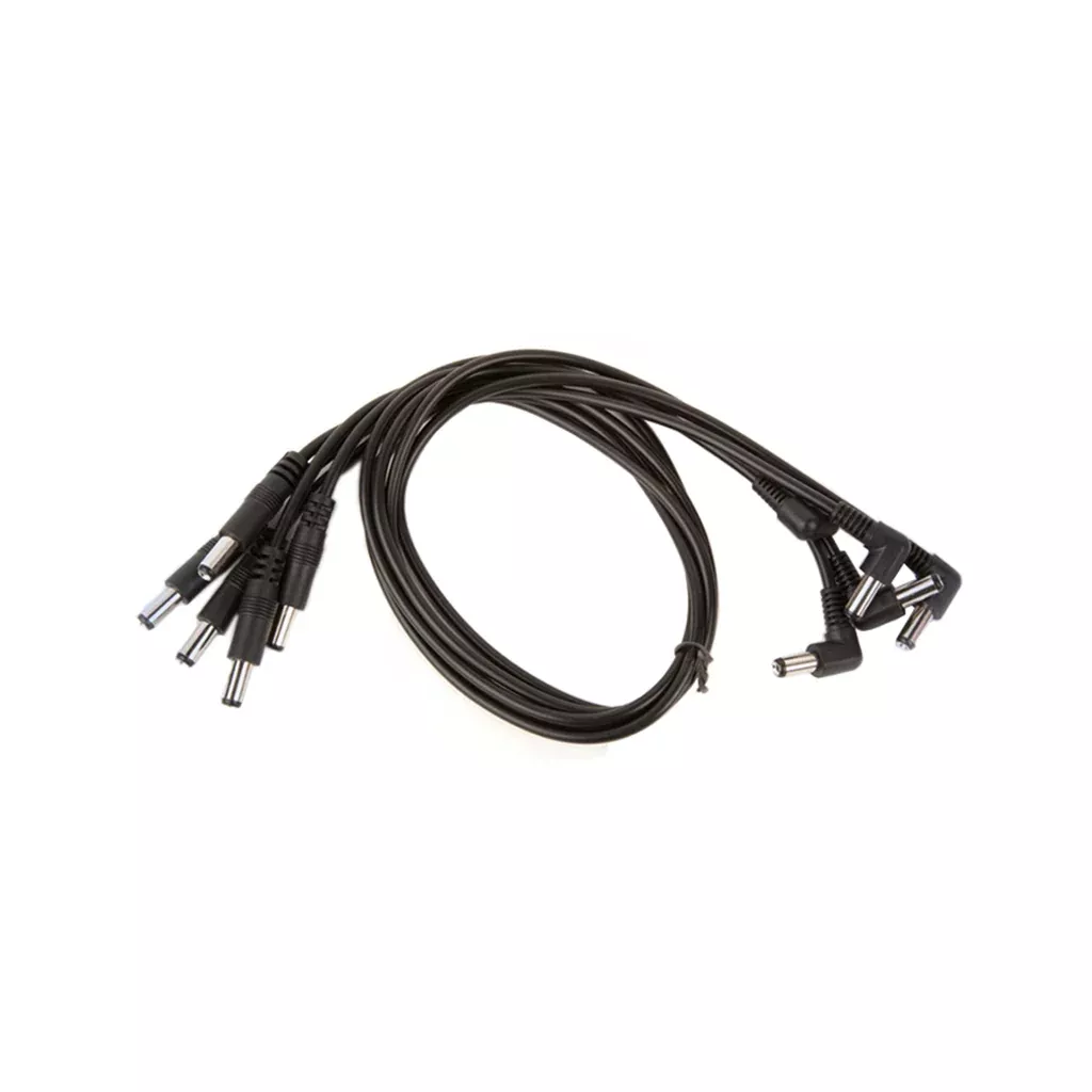 Strymon DC Power Cables, Straight to Right Angle (5 pack), 18inch