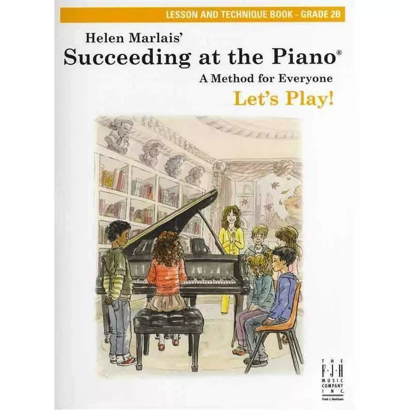 Succeeding At The Piano Gr 2B Lesson Technique Bk/Cd