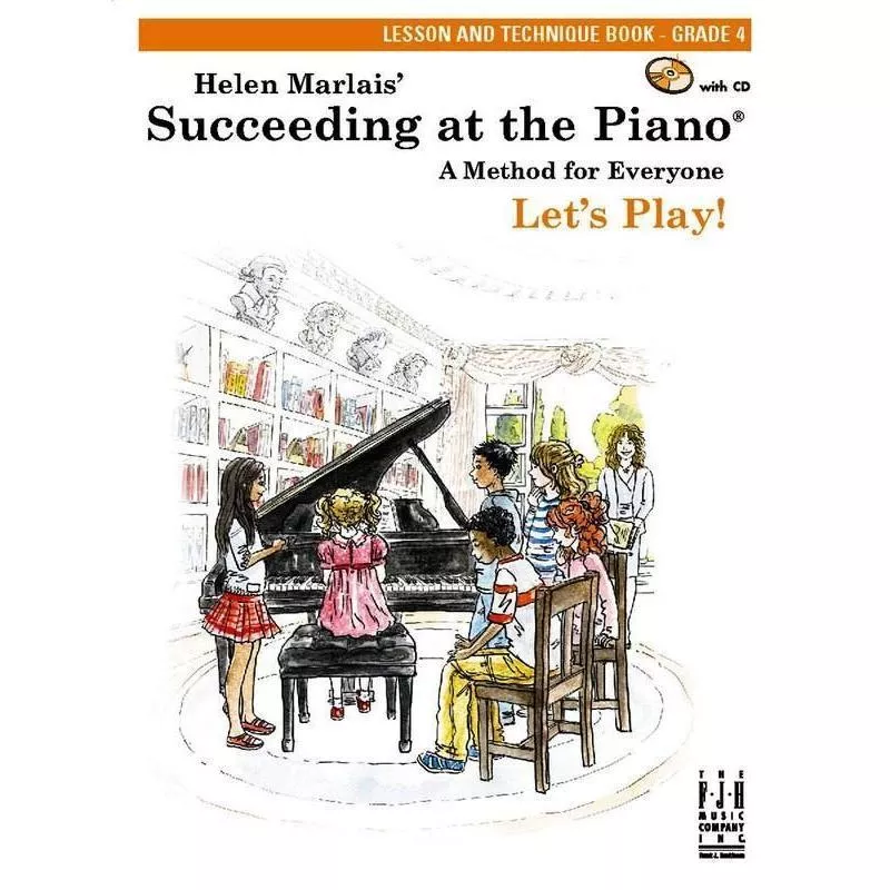 Succeeding At The Piano Gr 4 Lesson & Tech Bk/Cd
