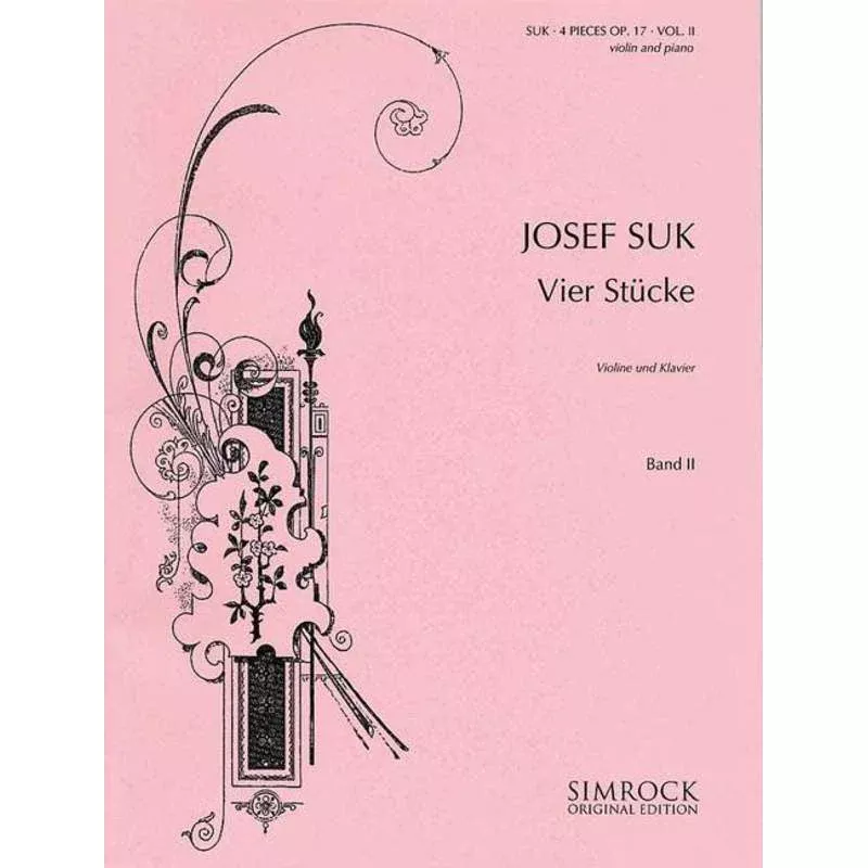 Suk 4 Pieces Op. 17 Book 2