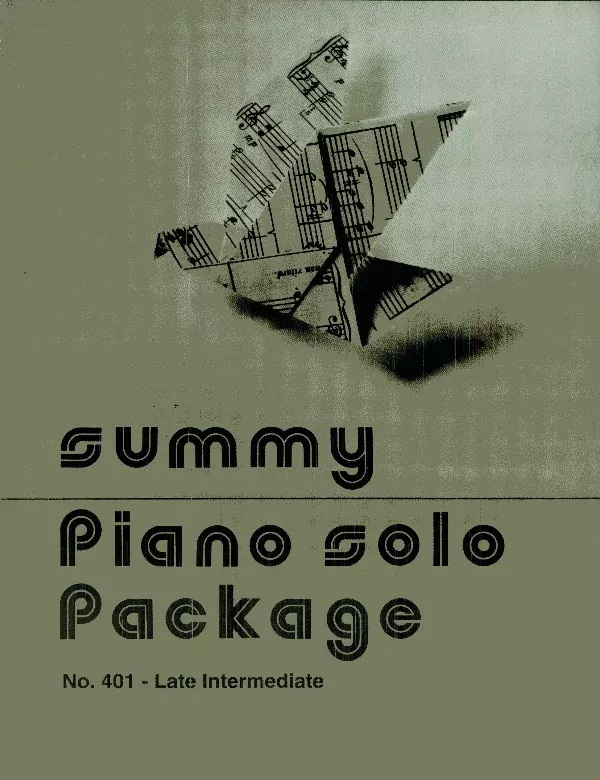 Summy Solo Piano Package, No. 401: Piano Book