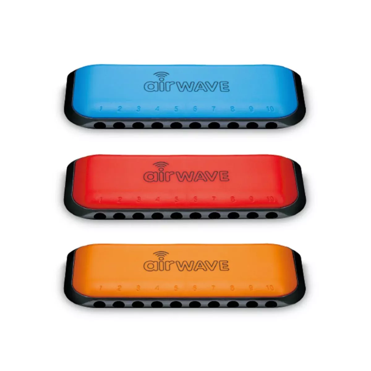 Suzuki Airwave 10-hole diatonic harmonica in C – Blue (AW-1B)