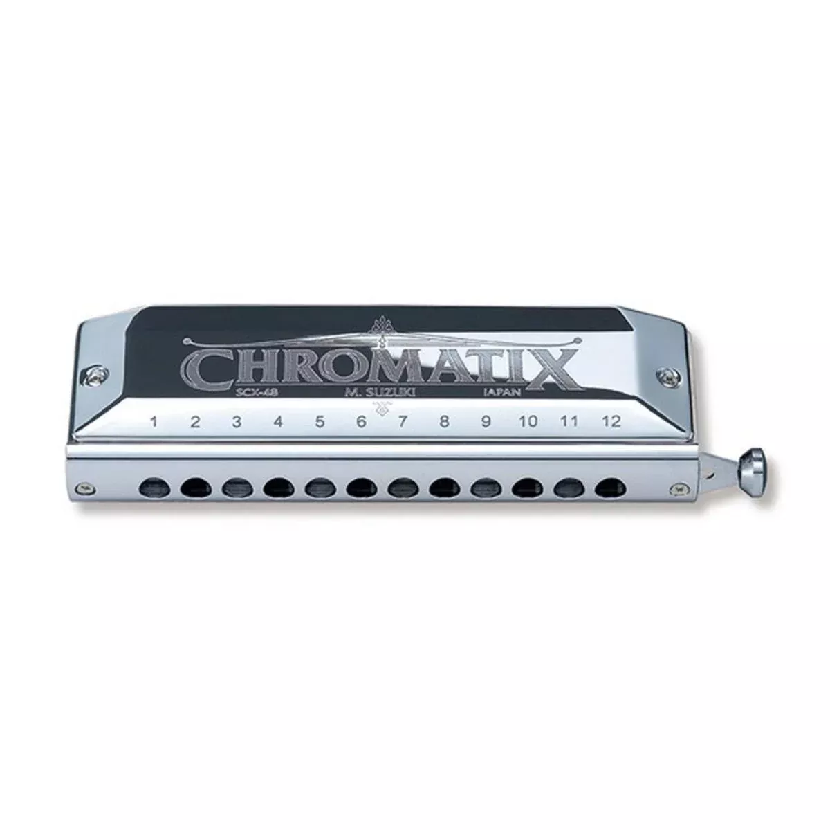 Suzuki CHROMATIX 12-hole chromatic harmonica – G (SCX-48G)