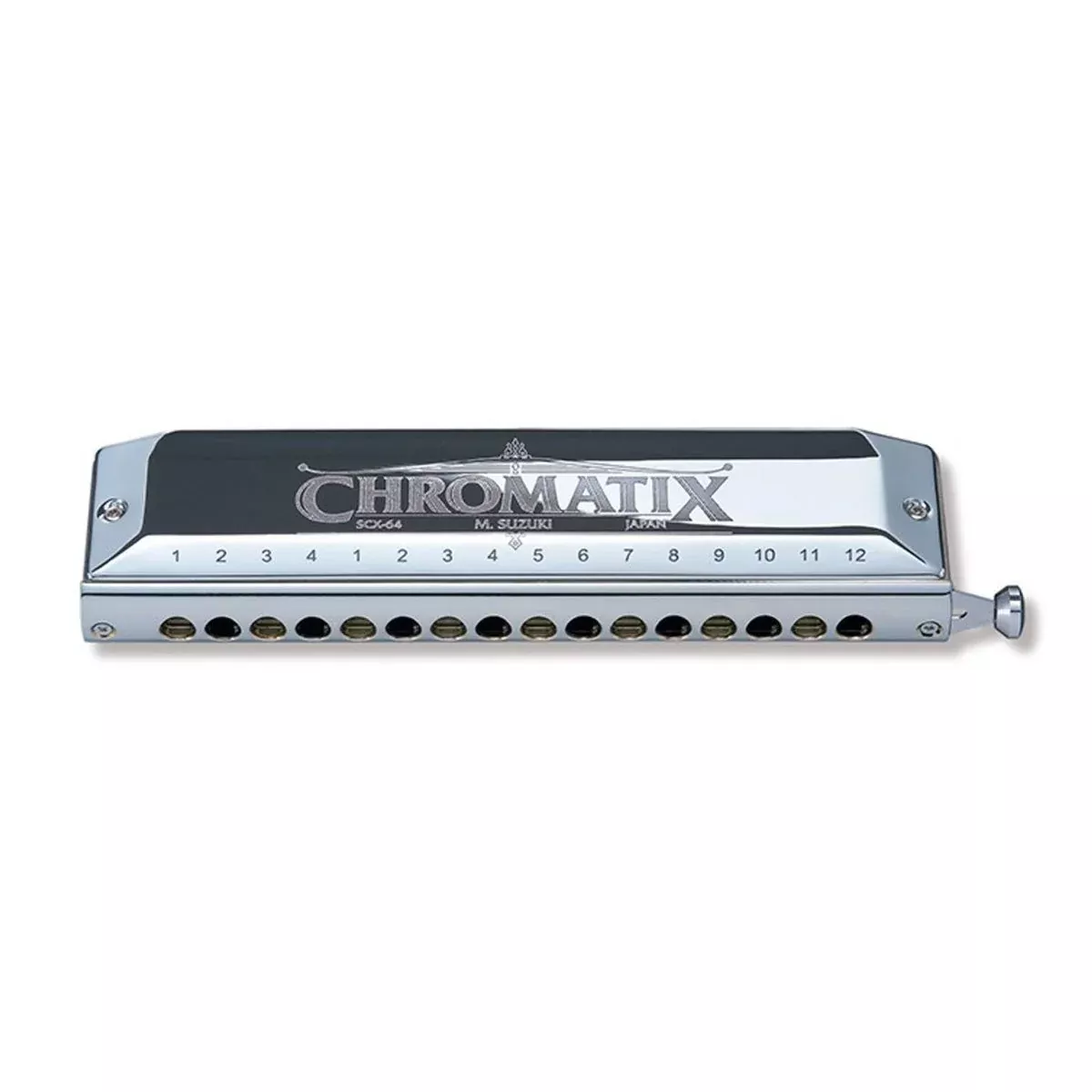 Suzuki CHROMATIX 16-hole chromatic harmonica- C (SCX-64C)