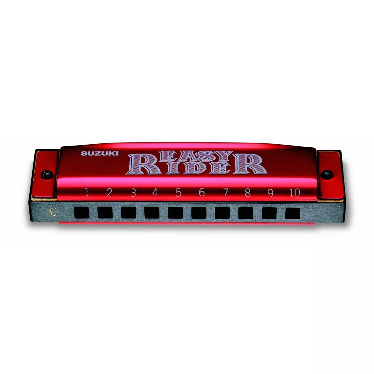 Suzuki Eazy Rider 10-hole diatonic harmonica- C (EZR-20ALC)