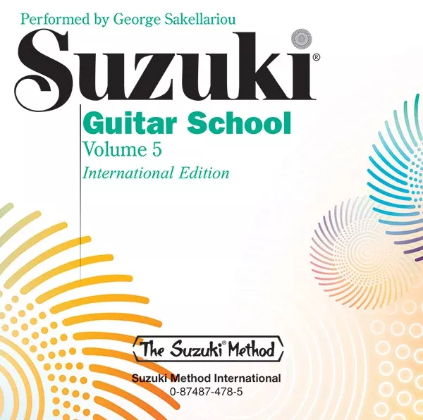 Suzuki Guitar School CD, Volume 5: Guitar CD