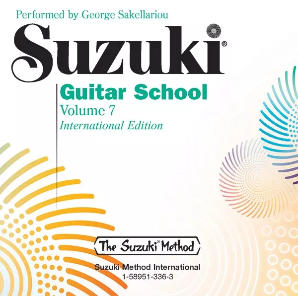 Suzuki Guitar School CD, Volume 7: Guitar CD