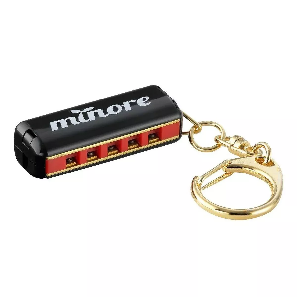 Suzuki MINORE 5-hole mini harmonica – Black (MHK-5B)